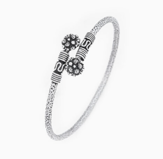 Silver Adjustable Bracelet with 92.5 Purtiy